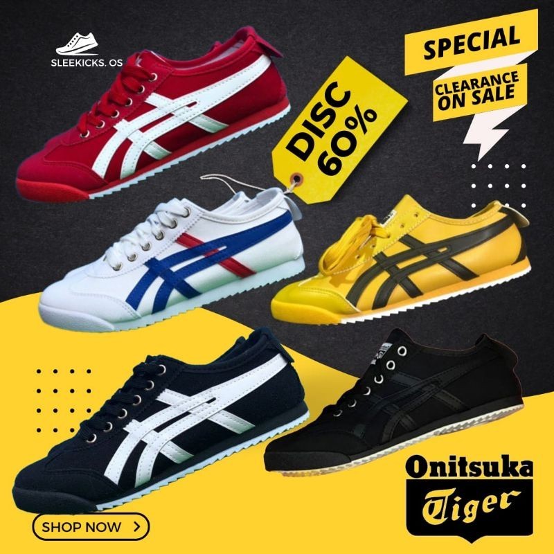 Kasut store asics tiger