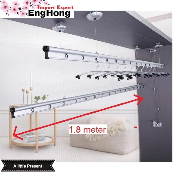 LG-AL4000F Automatic Ceiling Drying Rack Expandable Drying Rack