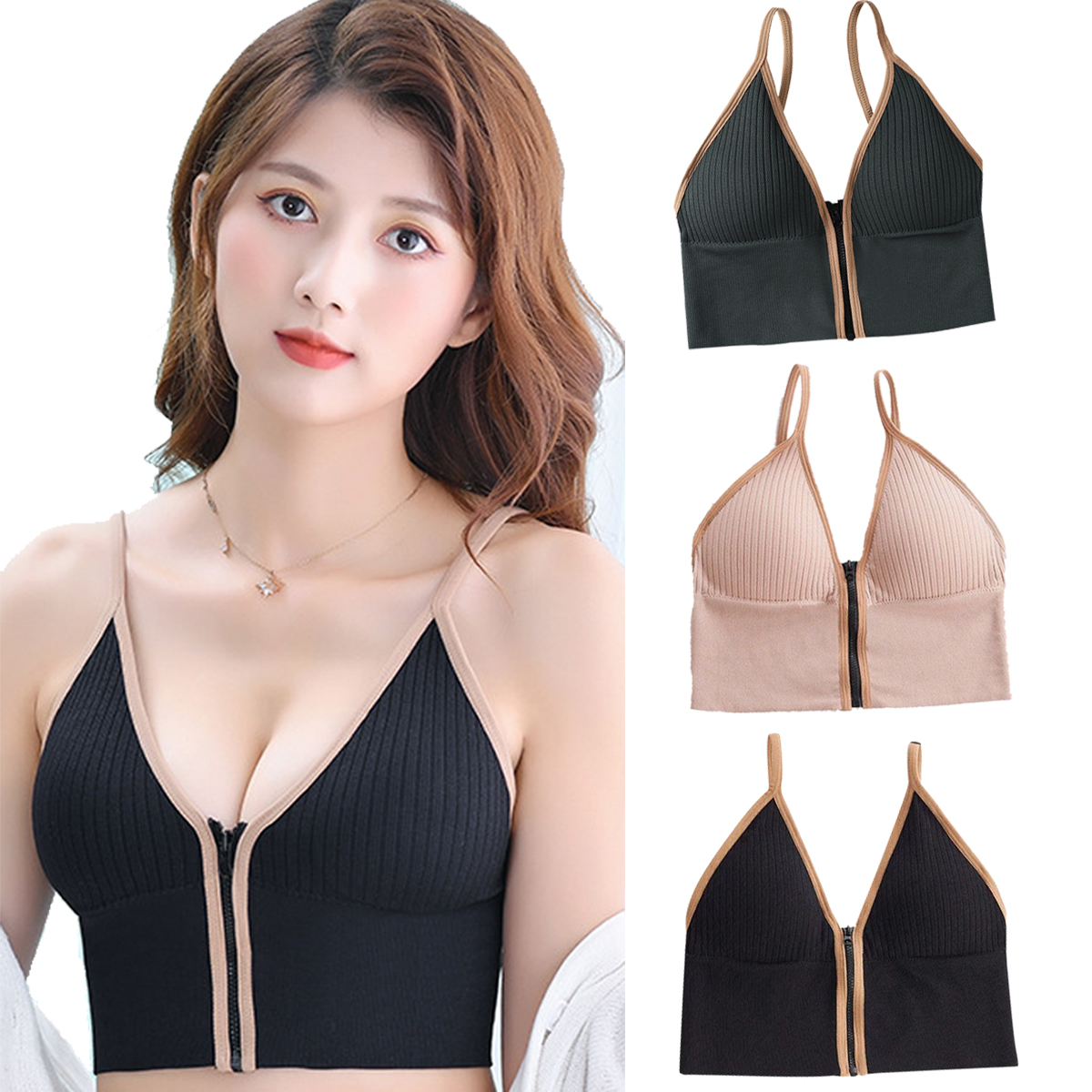 SC BR027 SPORT BRA WANITA - BRA FASHION KOREA - BRA TANPA KAWAT