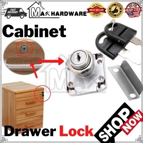 Cam Lock Desk Drawer Office Study Cabinet Table Task Laici Furniture