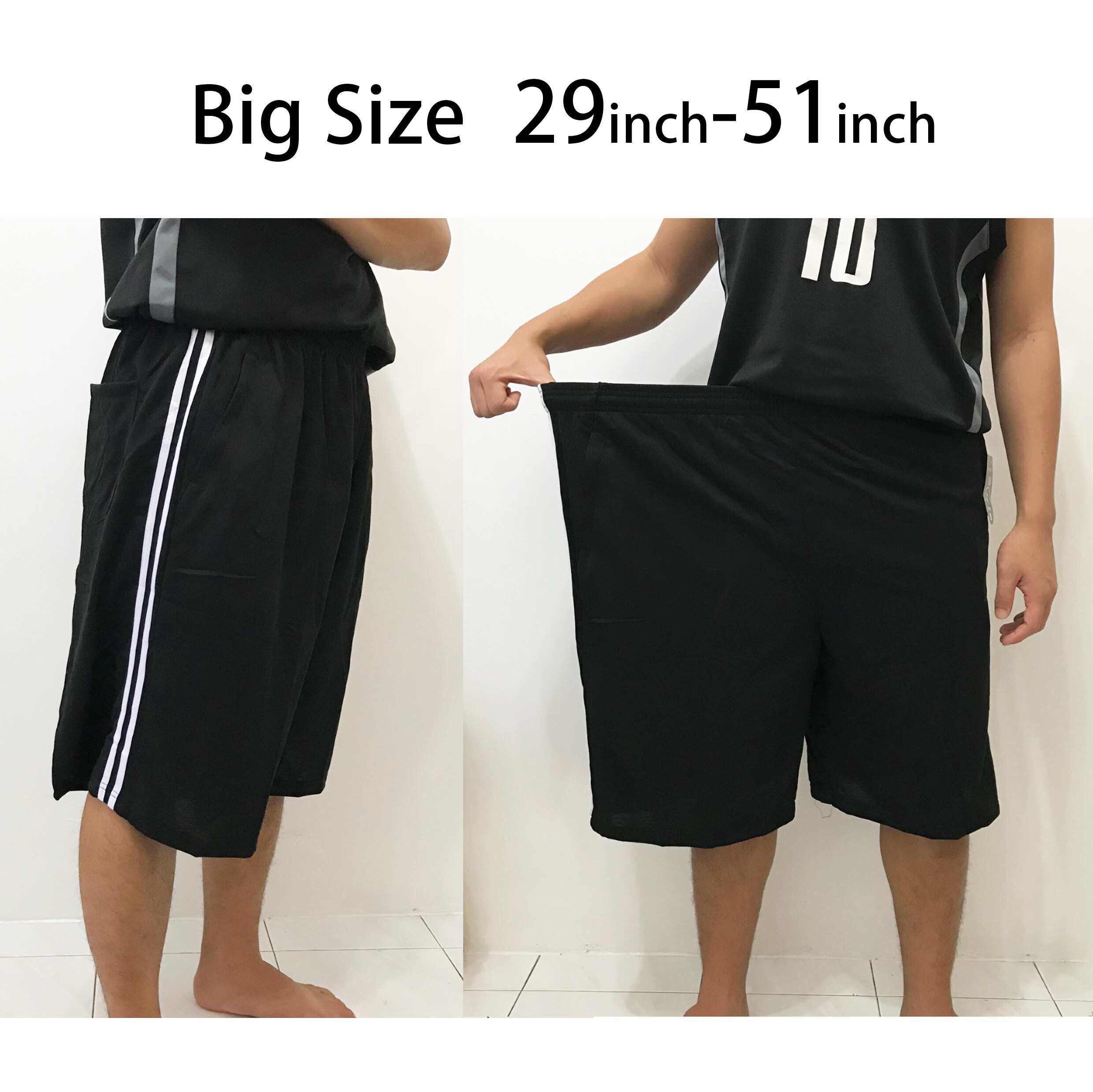 100% Cotton Shorts Men Short Pants Beach Shorts Seluar Pendek Lelaki Plus  Size M-5XL