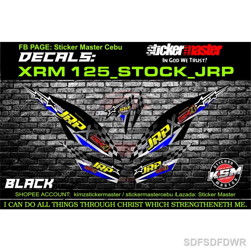 Xrm 125 deals fi decals