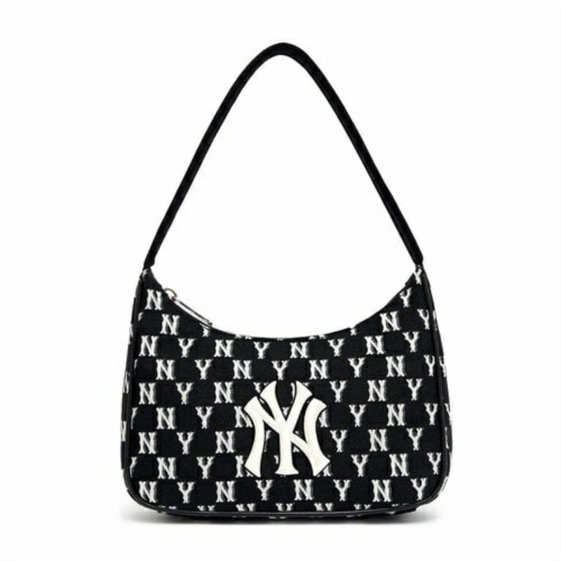 Tas MLB B QUILTED WHITE HOBO BAG 100% ORIGINAL - HYPESNEAKER.ID