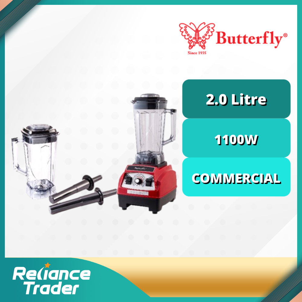 ORIGINAL BUTTERFLY 2.5L COMMERCIAL BLENDER JUG SET SPARE PARTS