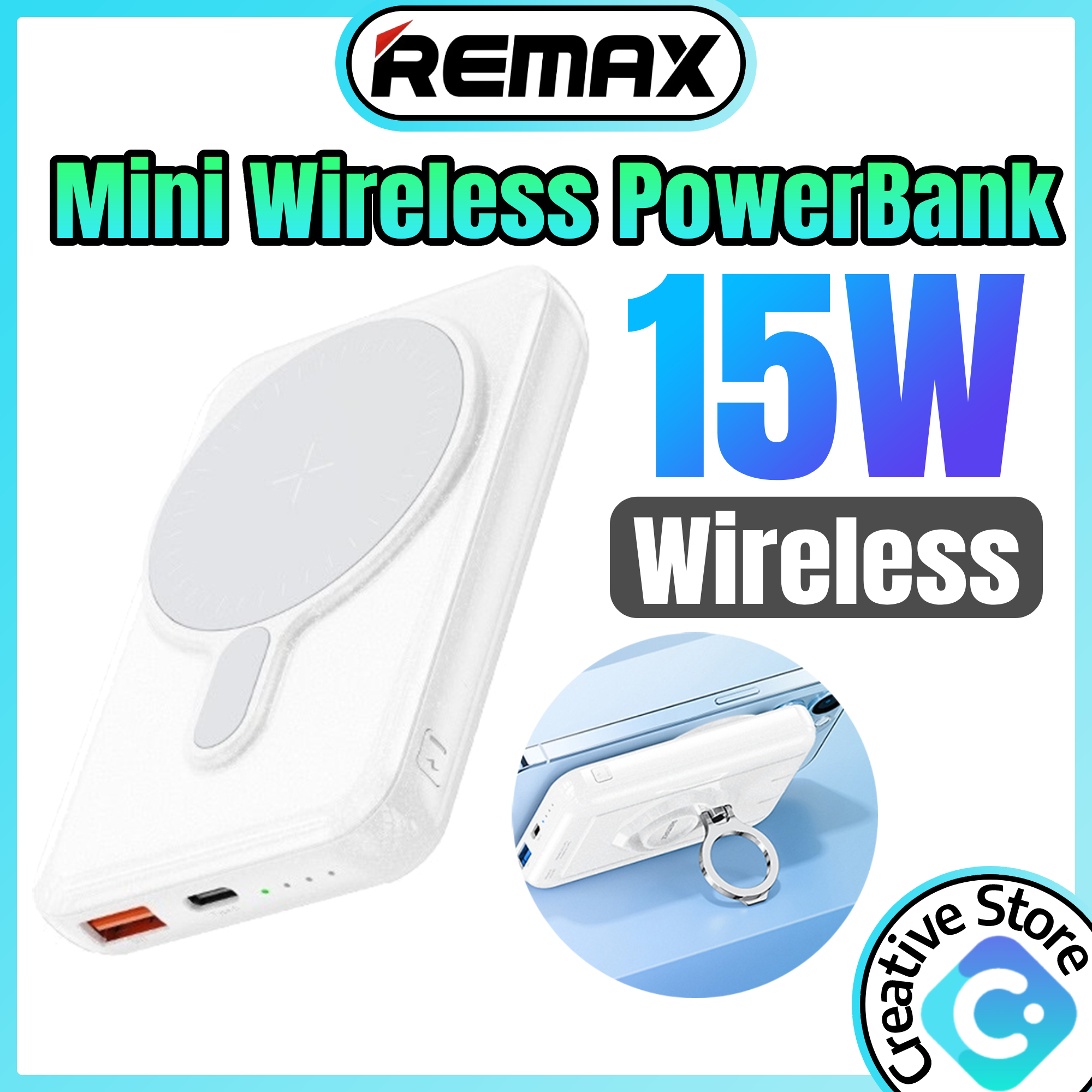 Remax Powerbank Wireless Price Promotion Mar 2024 BigGo Malaysia