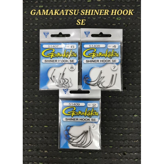 GAMAKATSU SHINER HOOK UE MATA PANCING SABIT FISHING HOOK