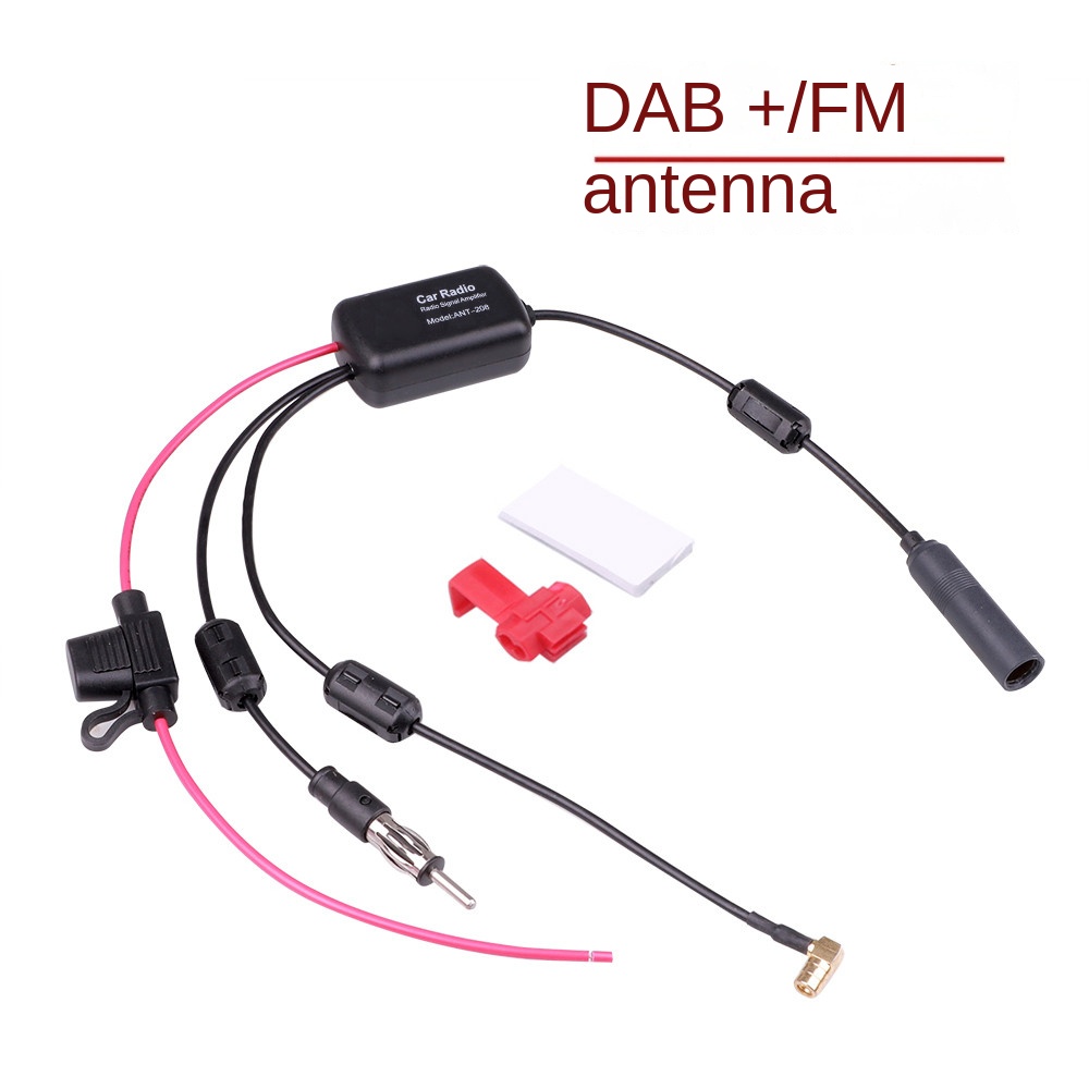 Car Radio Active Antenna Car Radio 12V Practical FM Signal Amplifier  FM-ANT208 Antenna