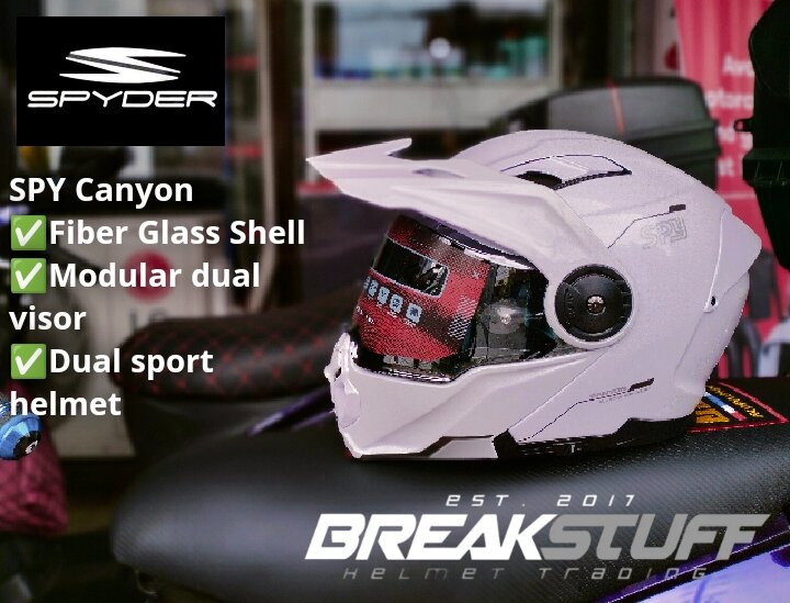 Spyder modular dual sales visor