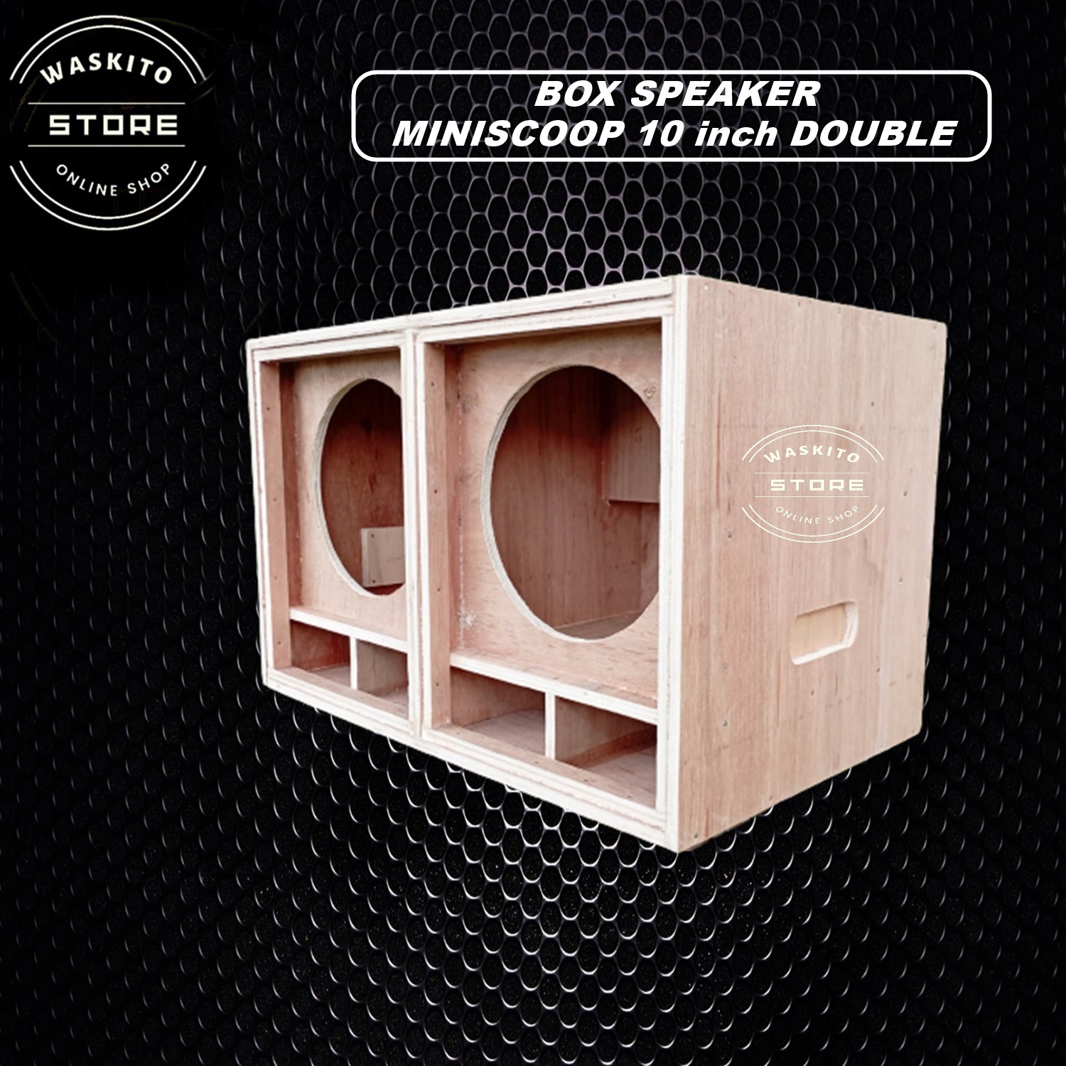 Box sales speaker double