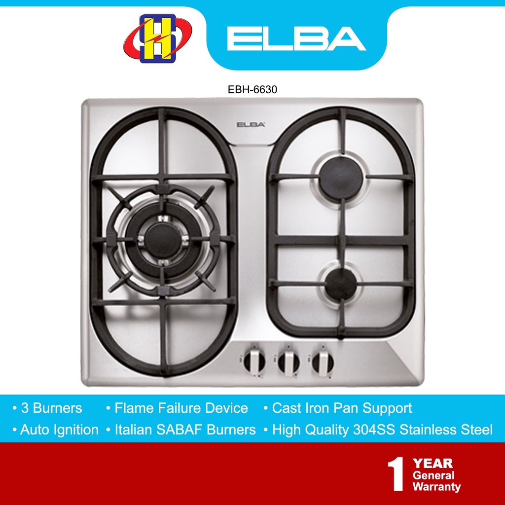 COMBO} Elba Cooker Hood INFINITO EH-J9034ST(SS) + 2 Burners Built