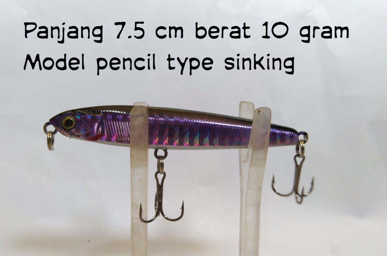 Harga Lure Pencil Sinking 10cm Terbaru Februari 2024