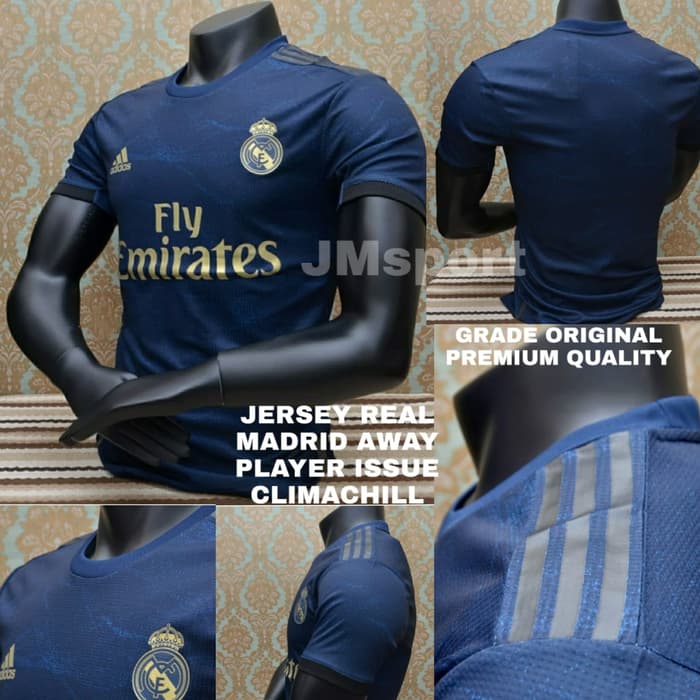 Jual JERSEY BAJU BOLA JERSEY REAL MADRID HOME PLAYER ISSUE 2021