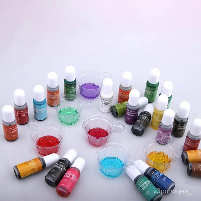 Epoxy Resin Pigment 15 Color Liquid Highly Concentrated Epoxy