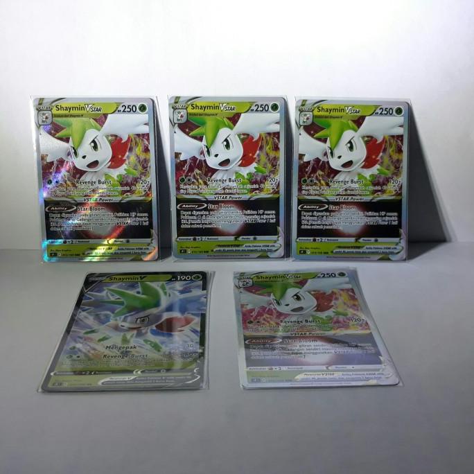 PTCG Pokemon s9 101/100 Shaymin V SR Sword & Shield Star Collection Mint  Card - AliExpress