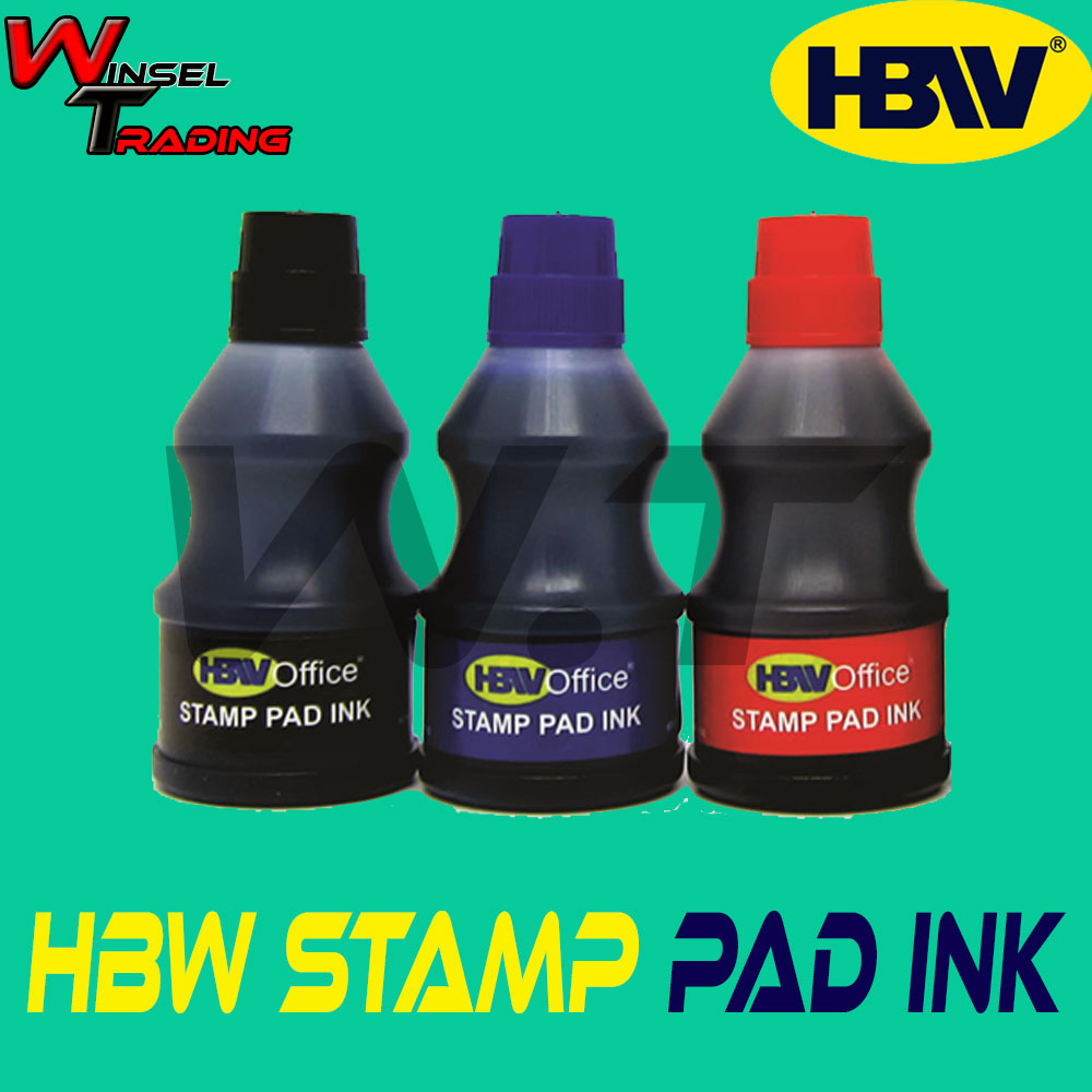 HBW Stamp Pad Ink 60ml Violet – Biz Asia Trading Inc.