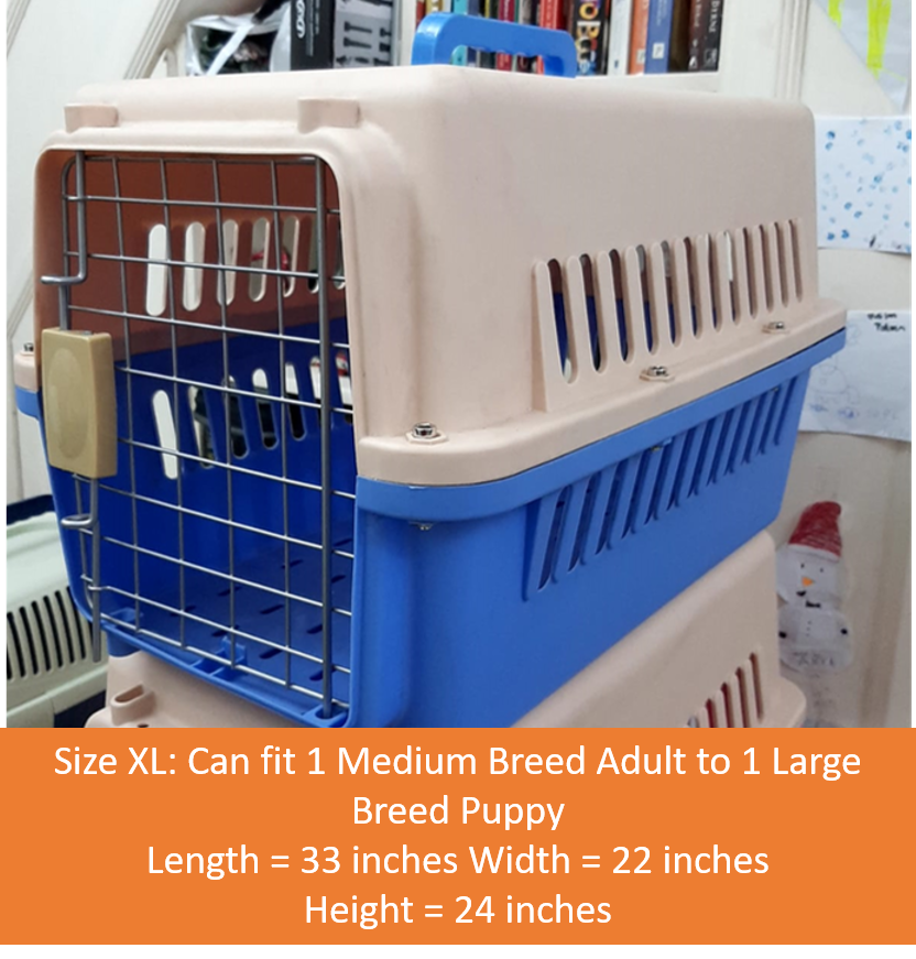 Puppy travel cage best sale