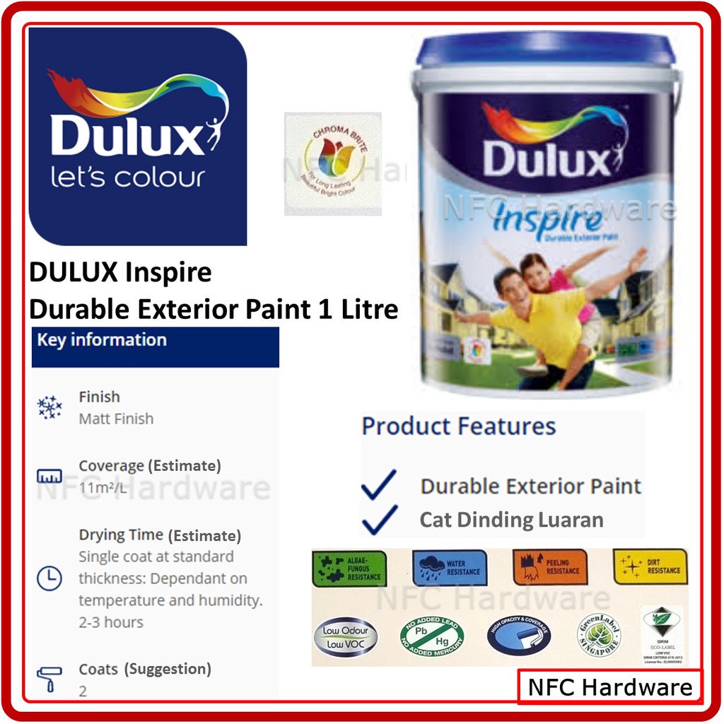 dulux paint 1 litre Price & Promotion-Okt 2026 | BigGo Malaysia