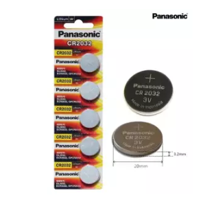 PANASONIC | ถ่านกระดุมลิเทียม Coin type lithium batteries CR2032 3V