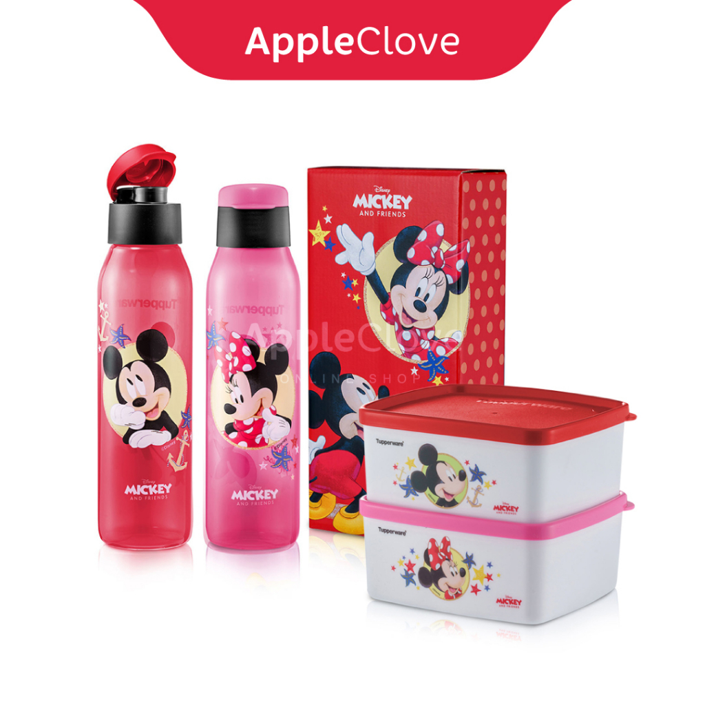 Gift Set]Tupperware Disney Tsum Tsum 110ml(6 Pcs) with Gift Box