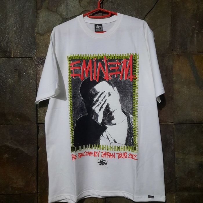 Eminem x Stussy RECOVERY JAPAN TOUR 2012 T-Shirt