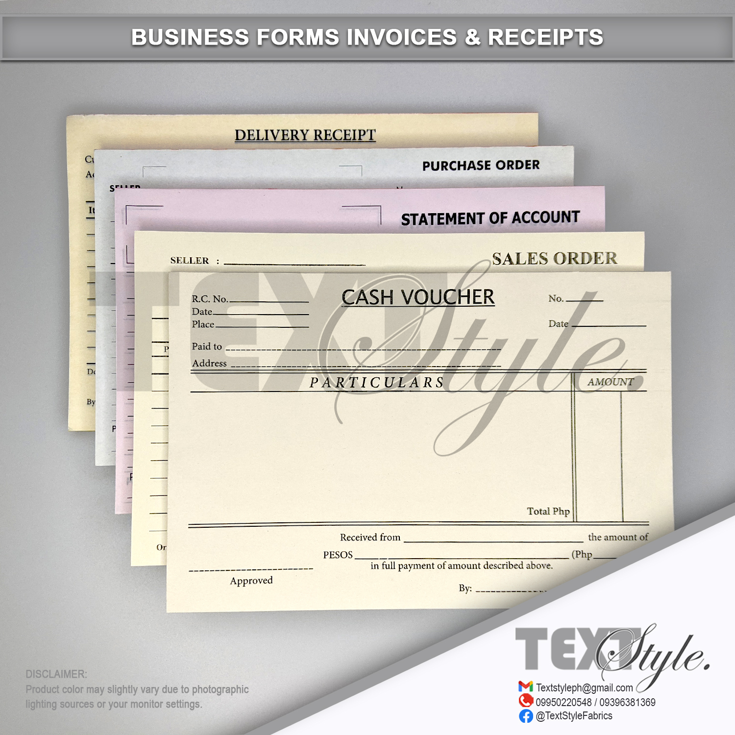 Order Slip Receipt Wholesale Prices Carbonized paper Size 9X13 cm