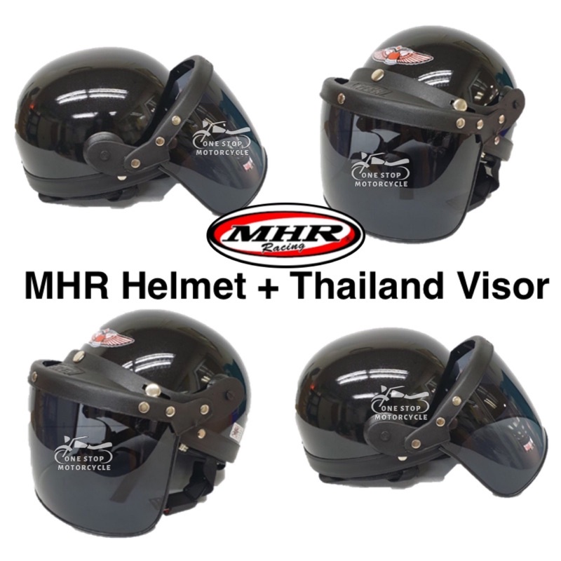 Helmet separuh hot sale mhr