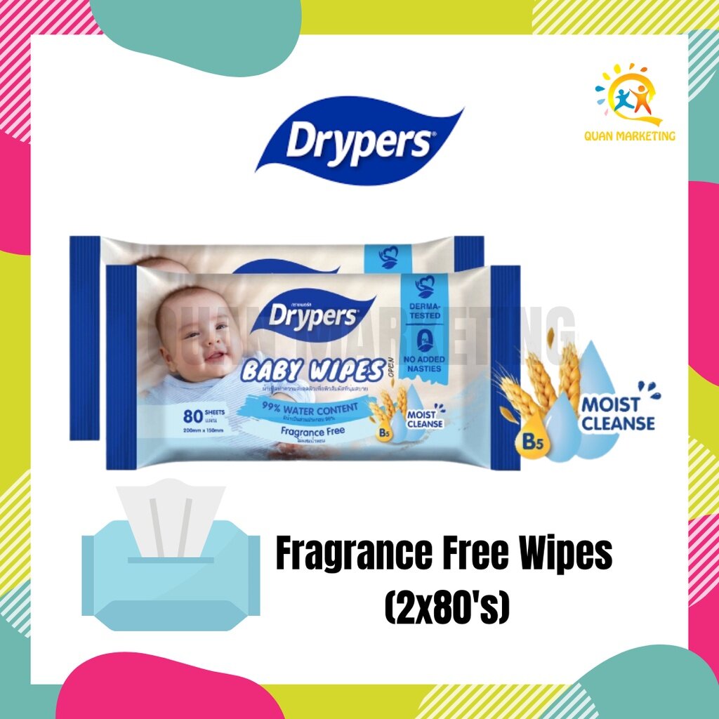 Drypers store wet tissue