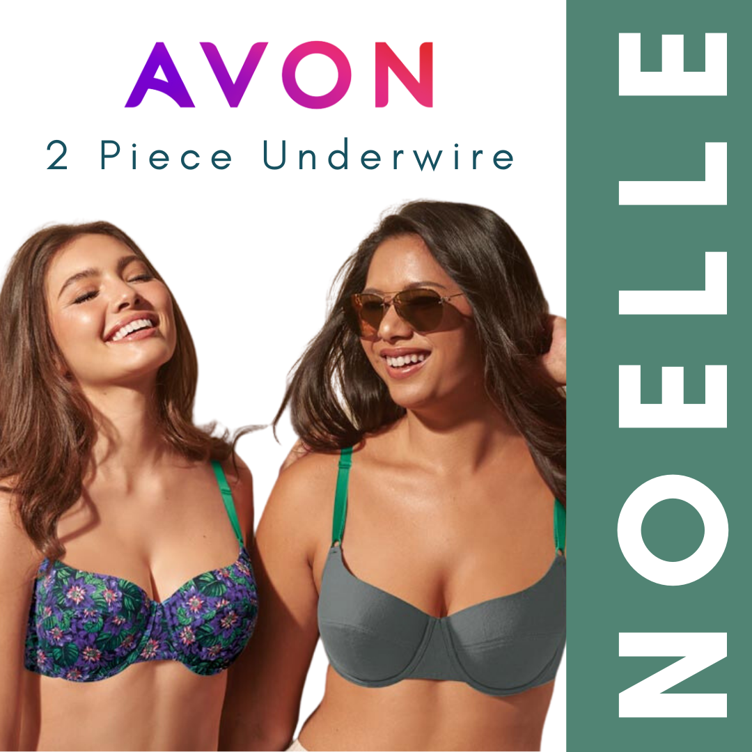 Avon - Classic – Underwire Convertible Bra & Panty Sets (Size 36B + Large)