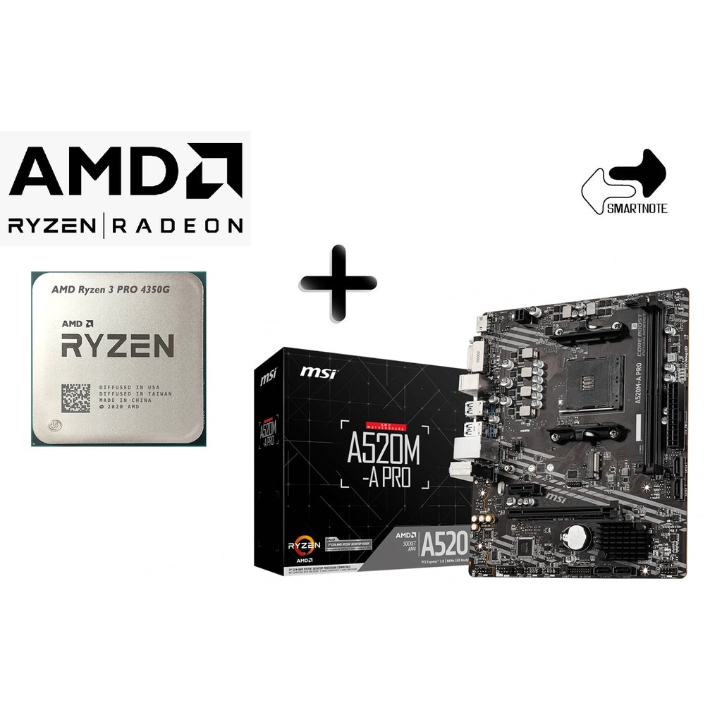 ryzen 3 pro 4350g motherboard