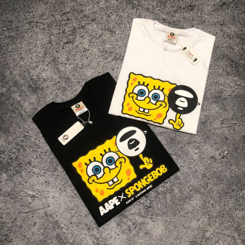 Aape x spongebob sale