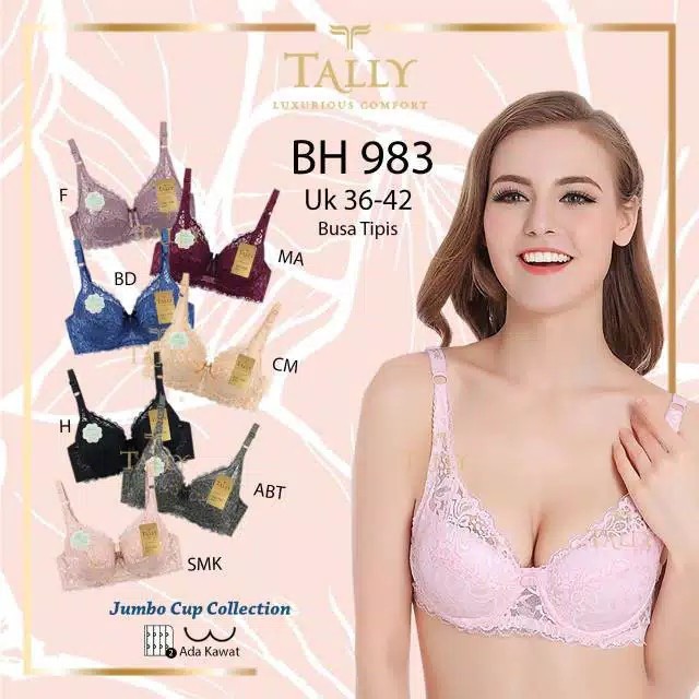 BRA ada Kawat/ BH Pink/ BH Hitam