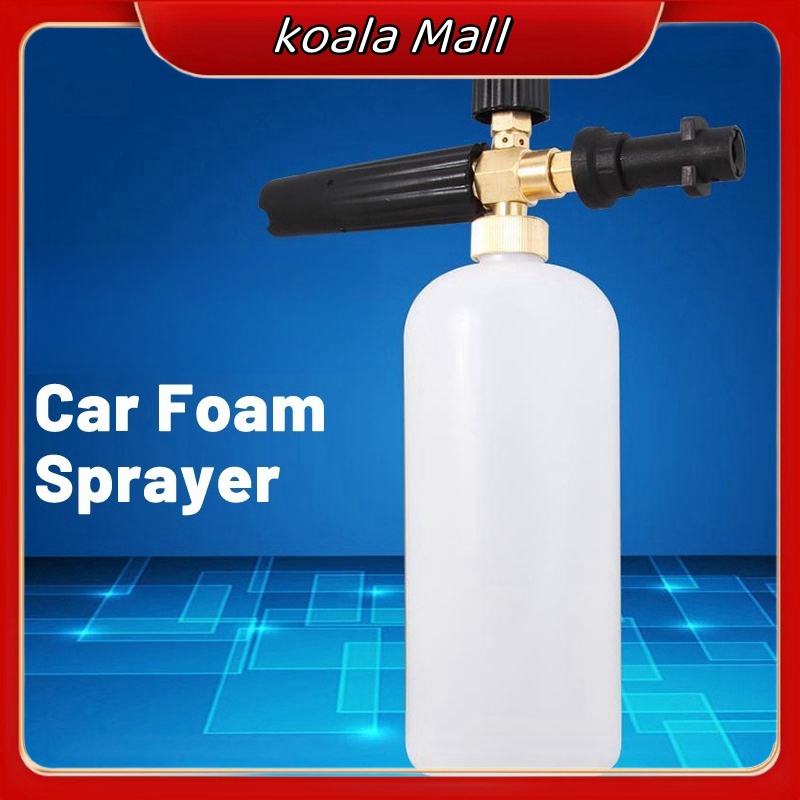 Pressure Washer Foam Cannon Durable 1000ml 1/4 Interface Foam Cannon High  Pressure Soap Foamer Foam