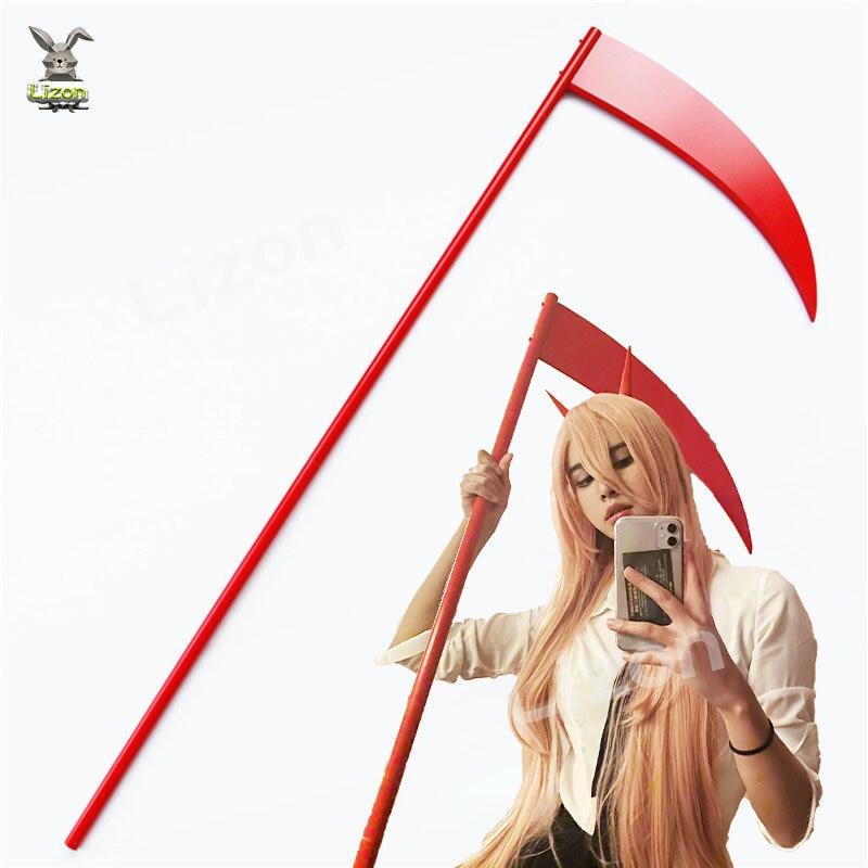 Japanese Anime Chainsaw Man Power Red Horns Shaped Hairpin Evil Demon Anime  Power Hair Accessories Cosplay Props Halloween Party - AliExpress