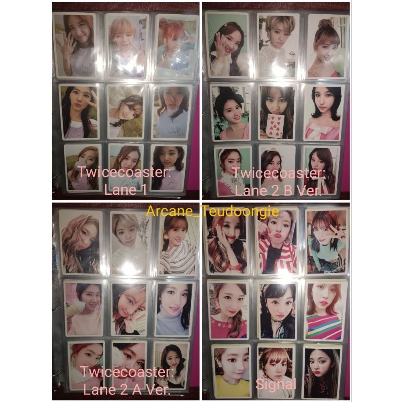 TWICE Formula of Love POB Photocards (Member Set)