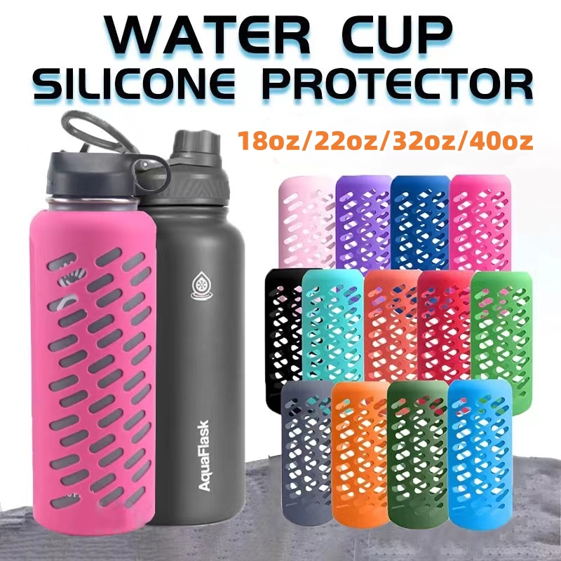Silicone Boot For Hydro-Flask 14oz-40oz Water Bottle BPA Free Anti