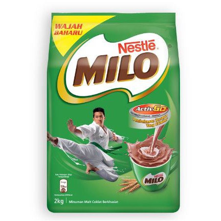 Nestle | Milo Activ-Go Chocolate Malt Powder Softpack  (2kg)