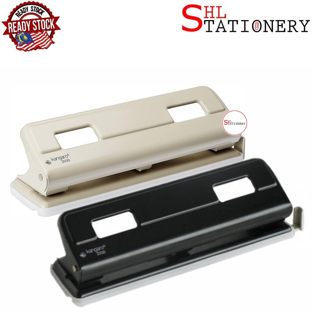 KW-trio 6-Hole Paper Punch Handheld Metal Hole Puncher 5 Sheet Capacity 6mm  for A4 A5 B5 Notebook