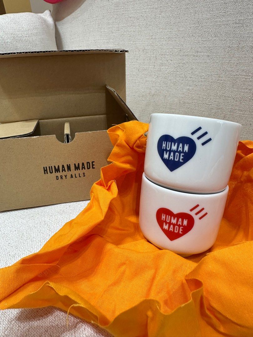 ヒューマンメイド　SQUARE WOODEN CUP　大小2個 HUMAN MADE SQUARE WOODEN CUP 大小2個セット - 小物