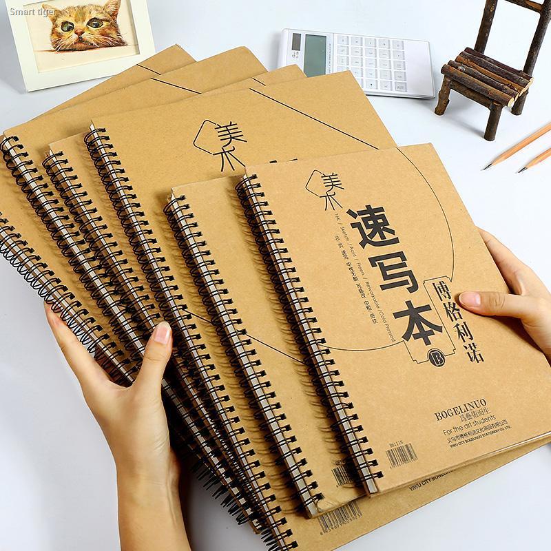 Professional sketchbook Thick paper Spiral notebook Art school