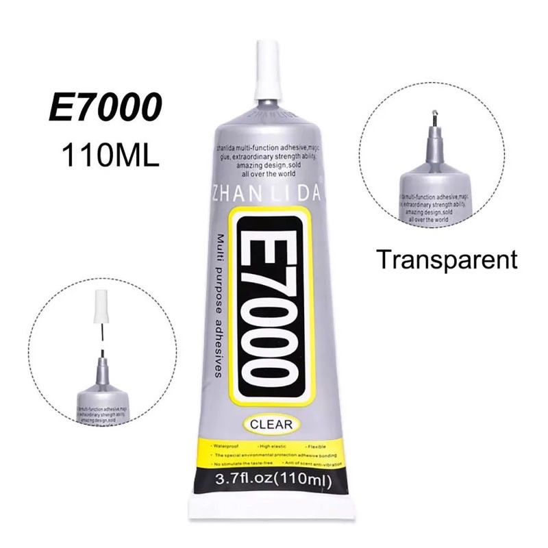 E7000 Liquid Glue 50ml/110ml More Powerful Resin Adhesive Strength