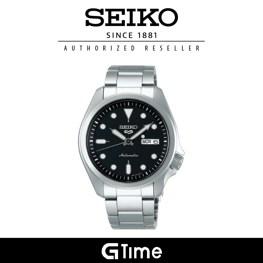 Seiko men's sup880 analog on sale display japanese quartz black watch