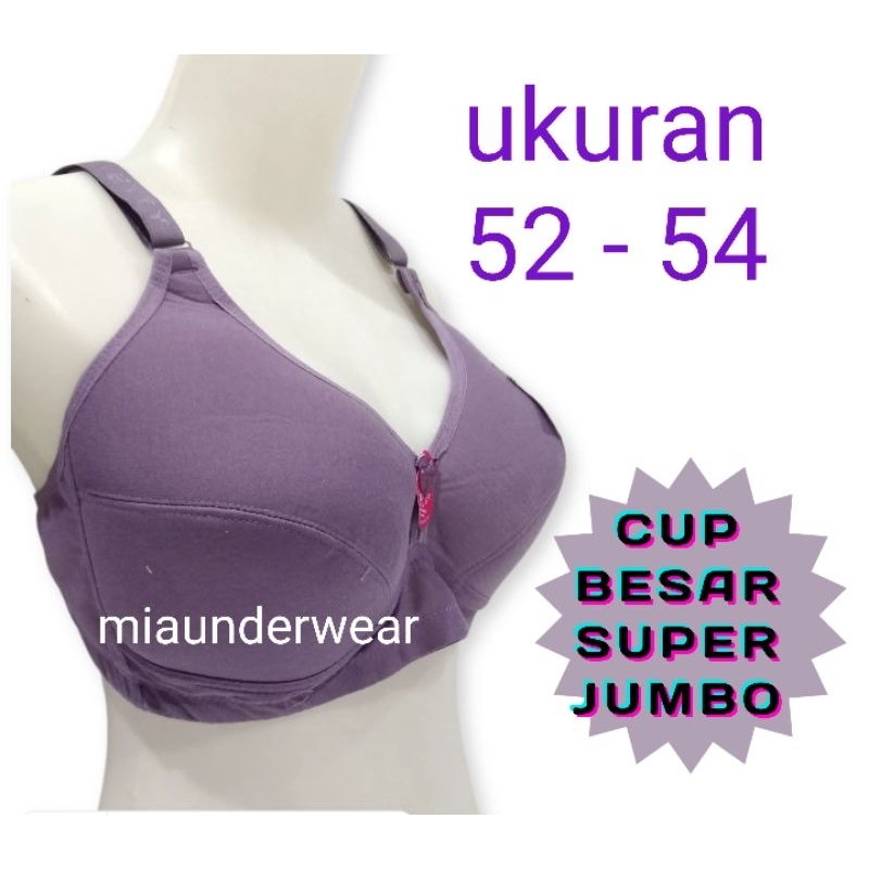 Plus Size 52 50 48 46 44 42 40 38 C D E F Cup Large Bra Women Base  Underwear Underwire Supportive Cotton Bh C19 - AliExpress