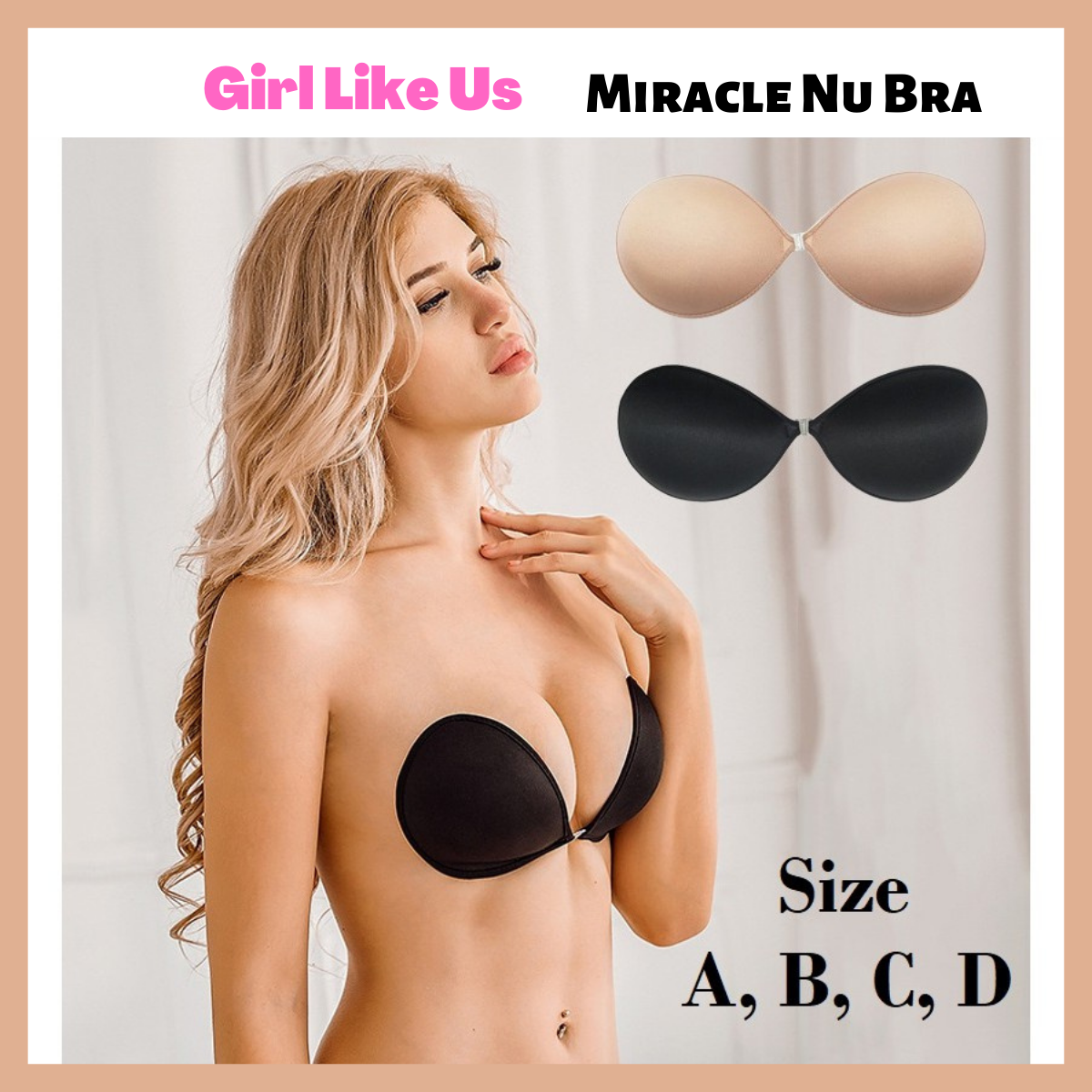 Buy Love Knot Love Knot Nu Bra 3cm Thickness Seamless Invisible