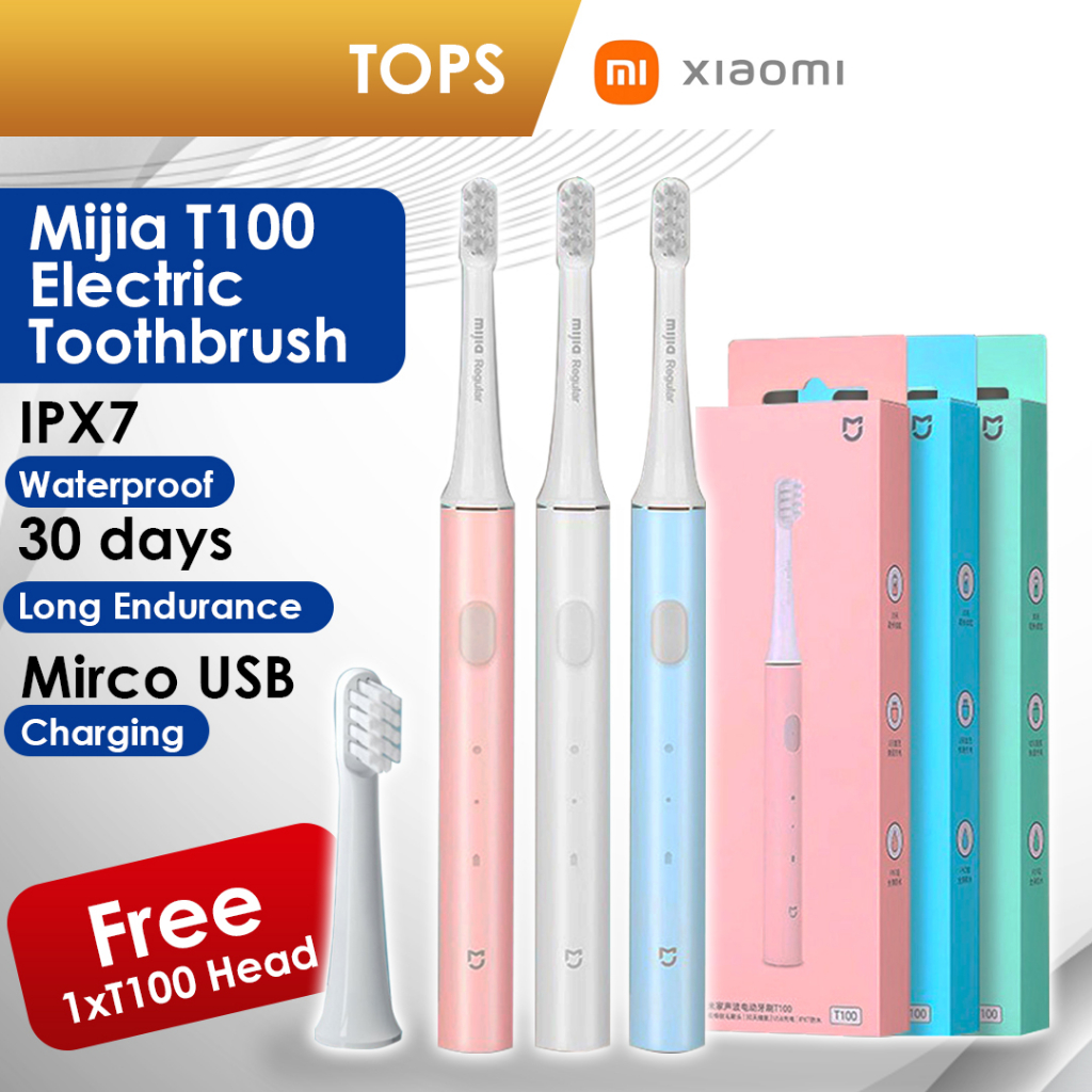 Xiaomi Mijia Electric Toothbrush Head 3PCS/6PCS/12PCS for T100 Smart  Acoustic Clean Toothbrush heads Brush Head Combines