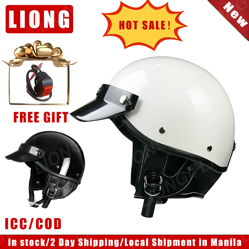 Half face helmet clearance with icc sticker