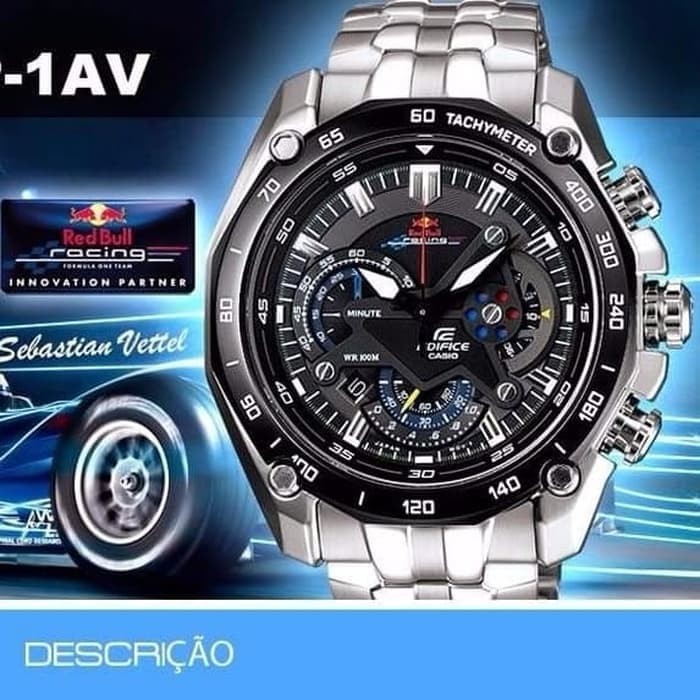 Harga jam casio edifice red discount bull racing