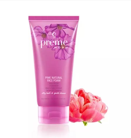 Preme Nobu Pink Natural Face Foam | พรีม โนบุ พิ๊งค์เนเชอรัล โฟมล้างหน้าสูตรอ่อนโยน 