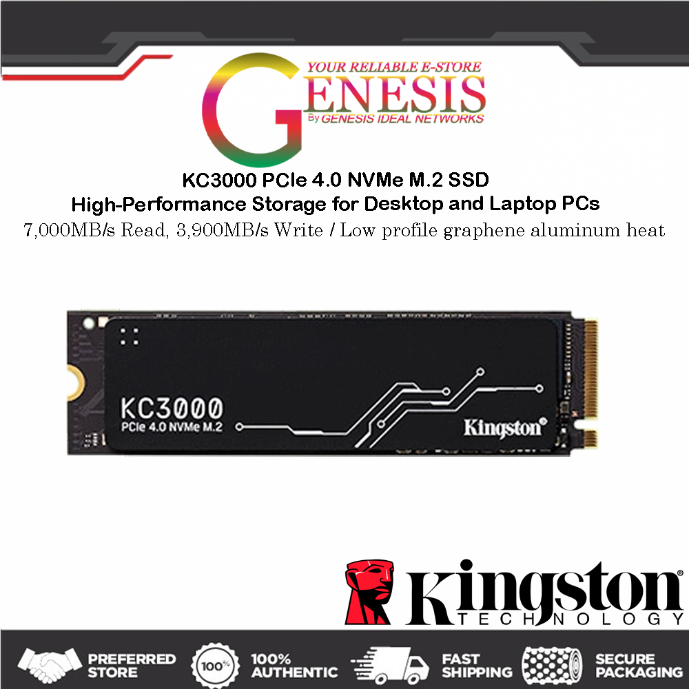 SKC3000D/2048G, Disque SSD 2 To M.2 (2280) NVMe PCIe Gen 4 x 4 KC3000