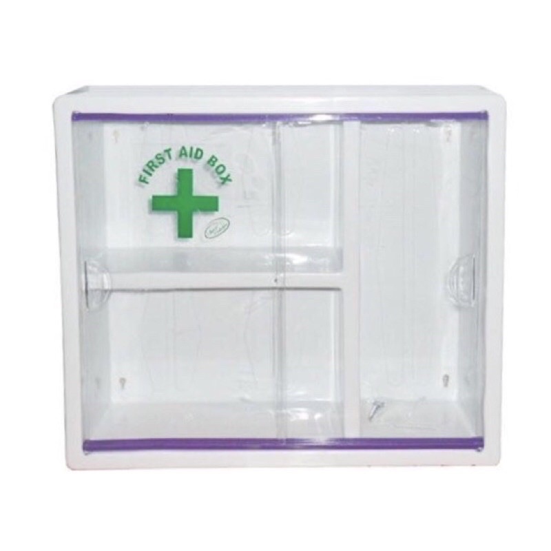 Fresca Medicine Cabinetlarge Capacity First Aid Kit Storage Box - Portable  Family Medicine Organizer