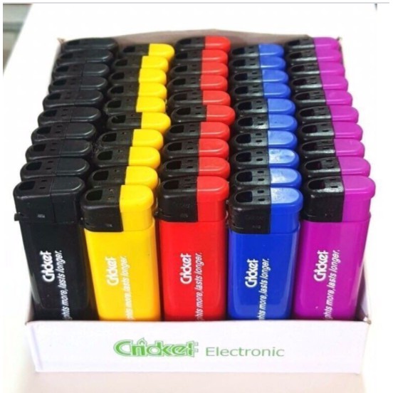 156-50pcs/1box Disposable Windproof Lighter
